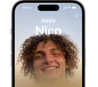 吉安苹果15服务站分享iPhone15实时语音留言开启方法 